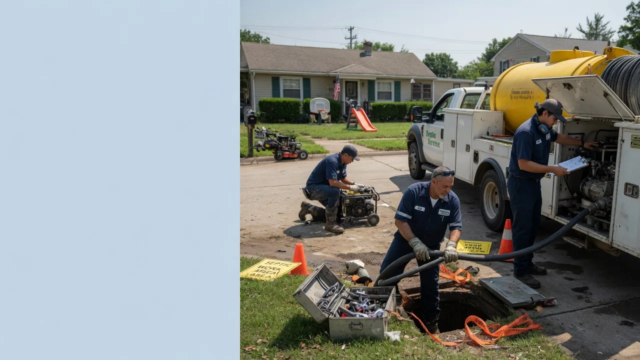 Septic Tank Pumping in Sperry, OK near me